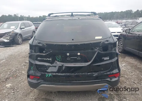 2017 Hyundai Santa Fe Sport 2.4L from USA, damaged, VIN 5NMZUDLB0HH033141